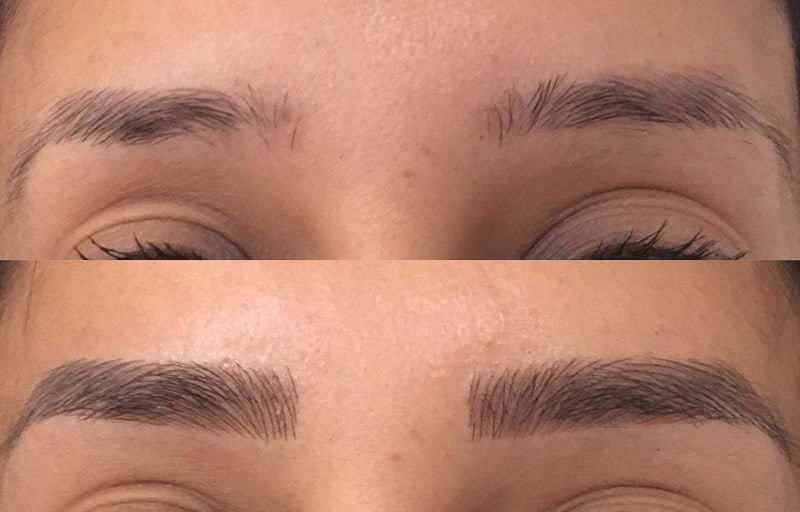 Microblading Client 1