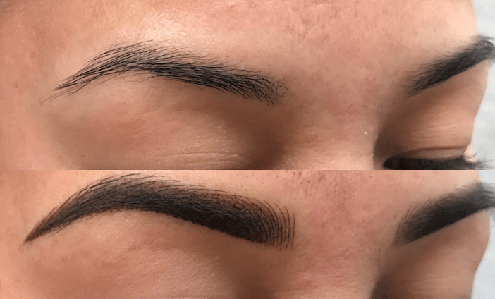 Microblading Client 2