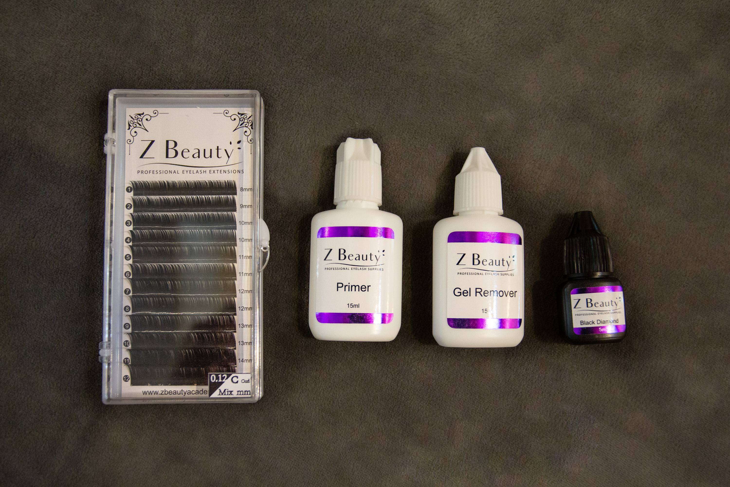 Z Beauty's Professional Eyelash Extensions Products